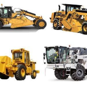 Picture of construction vehicles